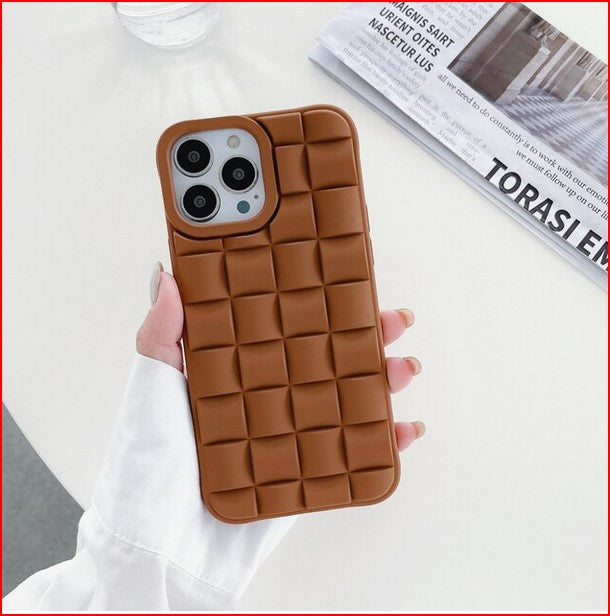 Fashion 3D Cube Pattern Cover Case For Apple iPhone 14 13 12 11 ProMax