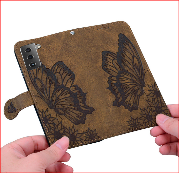 Butterfly Wallet Flip Case for Samsung Galaxy S22 Plus Ultra Note 20