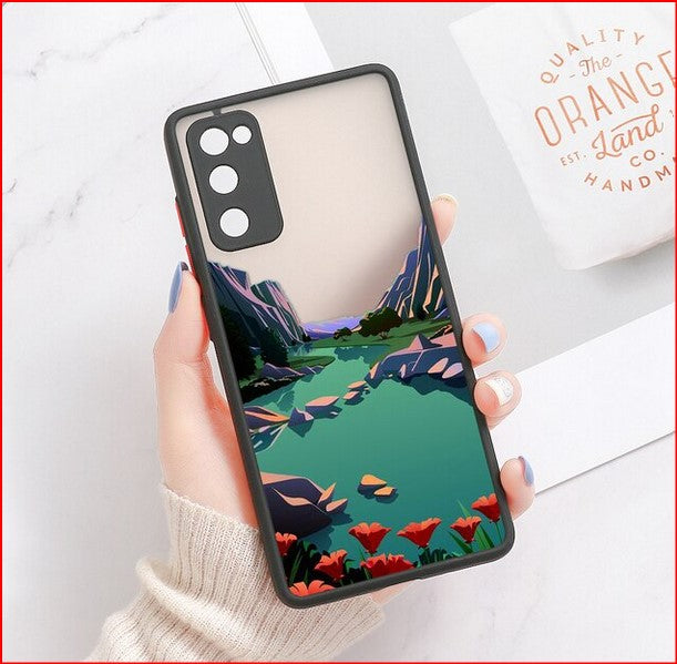 Landscape Mountain Cover Case for Samsung Galaxy S22 S21 Plus Ultra S9