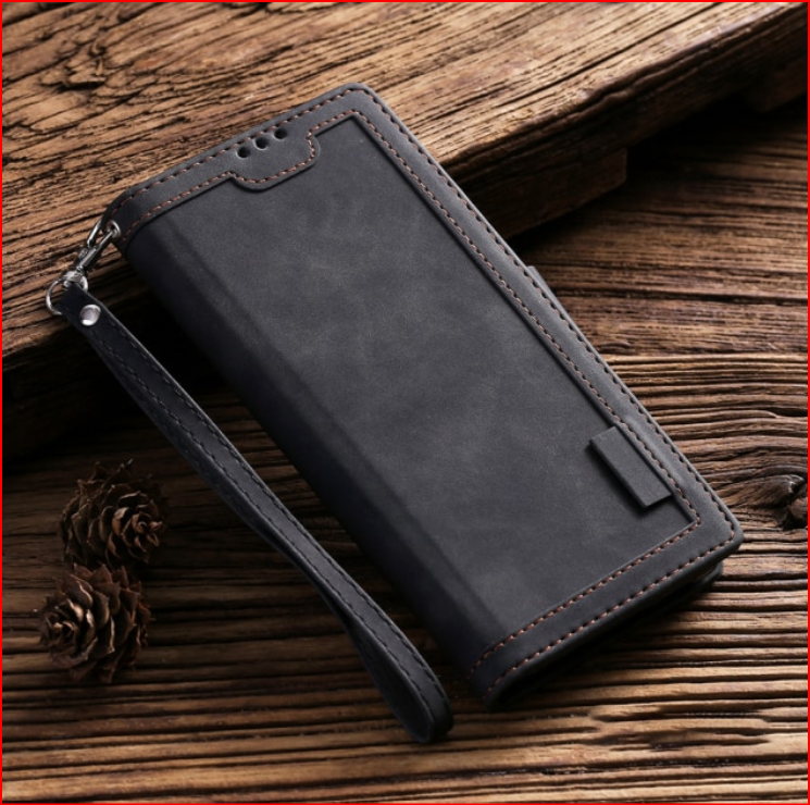 Handmade Wallet Flip Case for Samsung Galaxy S23 S22 S21 Plus Ultra