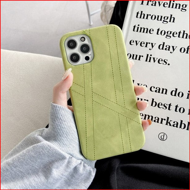 Sewing Pattern Luxury Cover Case for Apple iPhone 14 13 12 11 Pro Max