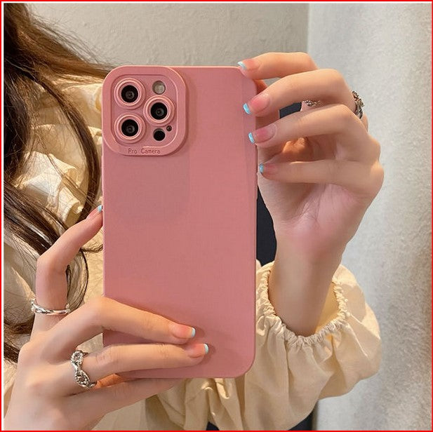 Matte Camera Protection Case for Apple iPhone 14 13 12 11 Pro Max Plus