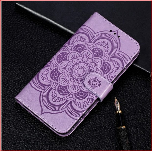 Flip Wallet Flower Cover Case for Apple iPhone 14 13 12 11 Pro Max Mini