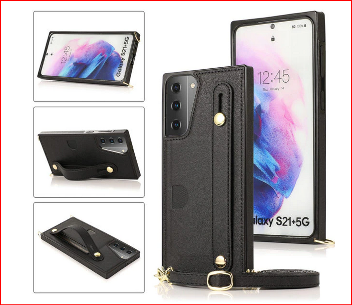 Strap Lanyard Cover Case for Samsung Galaxy S23 S22 S21 Plus Ultra FE