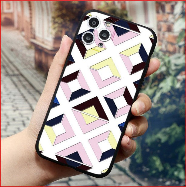 Marble Vintage Retro Flower Cover Case Apple iPhone 14 13 12 Pro Max