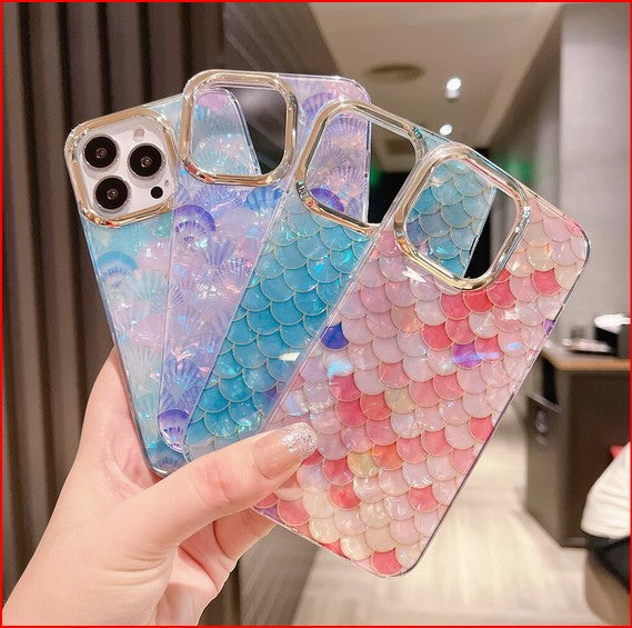 Luxury Shell Cover Scales Cover Case For Apple iPhone 14 13 12 Pro Max