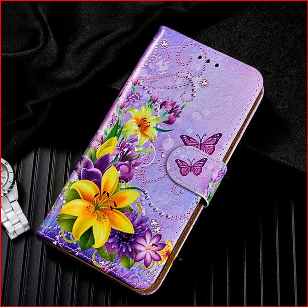 Flip Wallet Animal Cover Case Samsung Galaxy S23 S22 S21 Plus Ultra