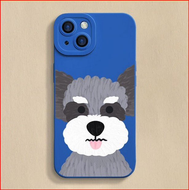 Cartoon Lovely Dog Case for Samsung Galaxy S23 S22 S21 S20 Plus Ultra