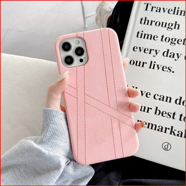 Sewing Pattern Luxury Cover Case for Apple iPhone 14 13 12 ProMax Plus