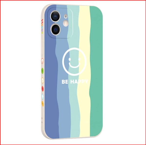 Smile Face Colorful Cover Case For Apple iPhone 14 13 12 Pro Max Mini