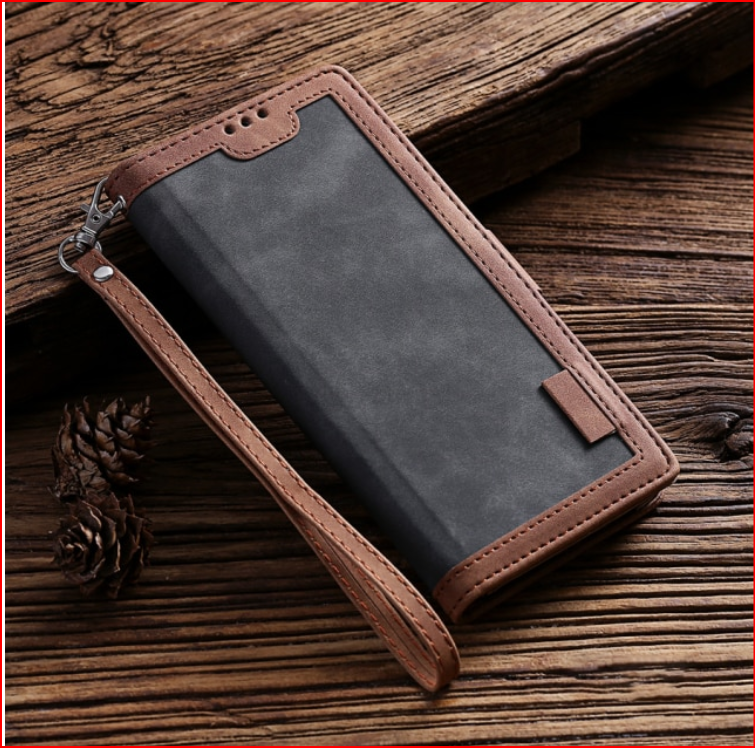 Handmade Wallet Flip Case for Samsung Galaxy S23 S22 S21 Plus Ultra