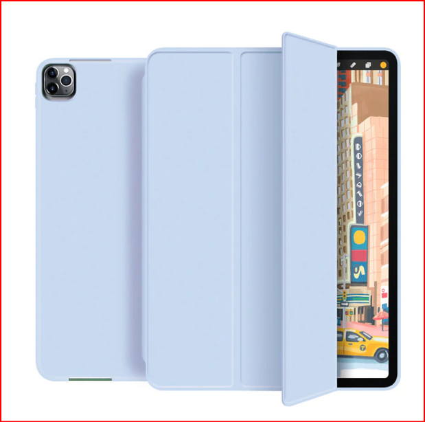 Flip Stand Silicone Cover Case for Apple iPad Mini iPad Air iPad Pro