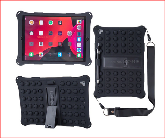 Shockproof Stand Lanyard Cover Case for Apple iPad Mini Pro iPad Air