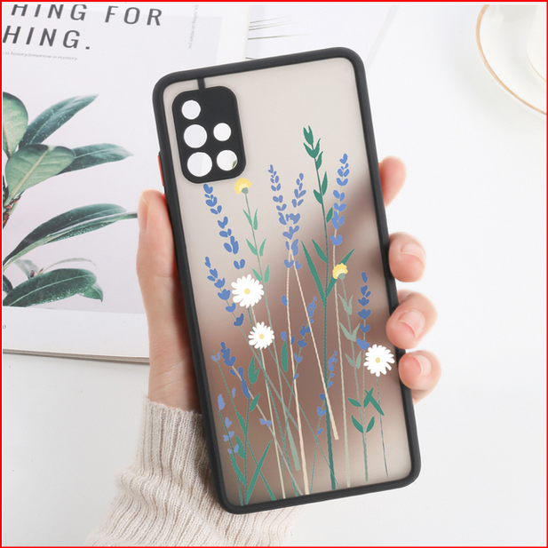 Flower Transparent Cute Case for Samsung Galaxy S23 S21 Plus S22 Ultra