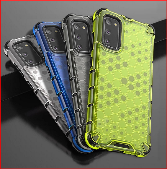 Honeycomb Hive Airbag Case for Samsung Galaxy S23 S22 S21 Plus Ultra