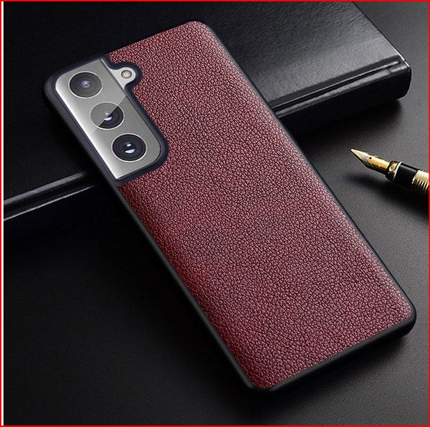 DTREEL Designer Luxury Case for Samsung Galaxy S23 Ultra Case,Classic Square Stylish PU Leather Back Soft Slim Protective Cover Case for Women Men