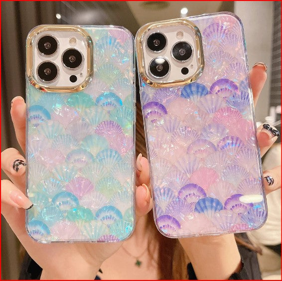 Luxury Shell Cover Scales Cover Case For Apple iPhone 14 13 12 Pro Max