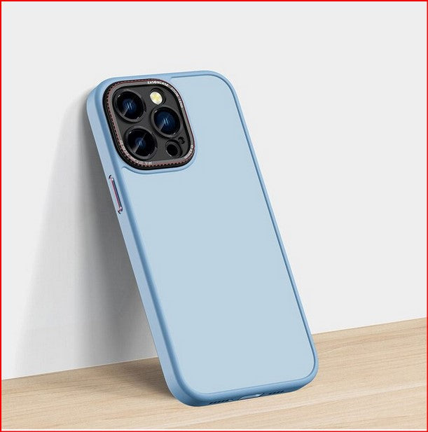 Matte transparent Lens Protect Case For Apple iPhone 14 13 12 Pro Max