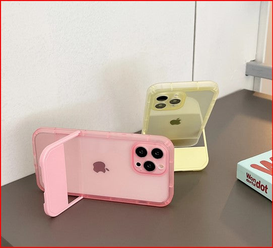 Stand Holder Clear Cover Case For Apple iPhone 14 13 12 11 Pro Max Xs