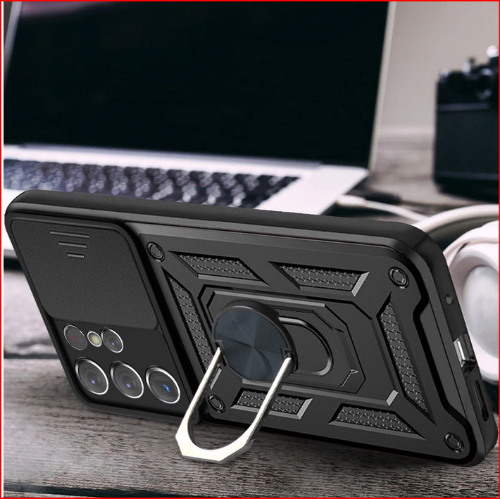 Shockproof Armor Stand Case for Samsung Galaxy S22 Plus S22 Ultra Note
