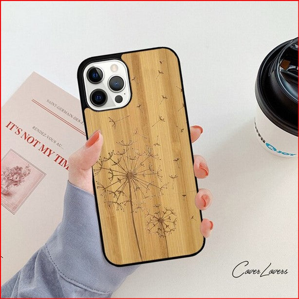 Wooden Animal Silicone Case for Apple iPhone 14 Plus 13 Pro Max Mini