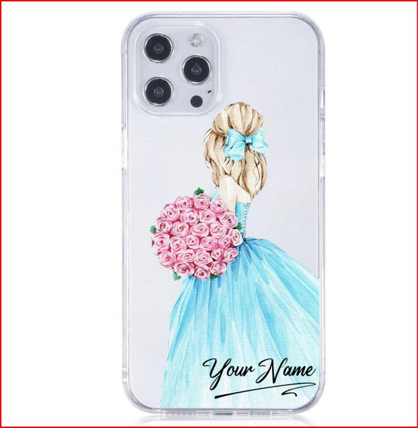 Fashion Girl Human Pattern Case For Apple iPhone 14 13 12 Pro Max Plus
