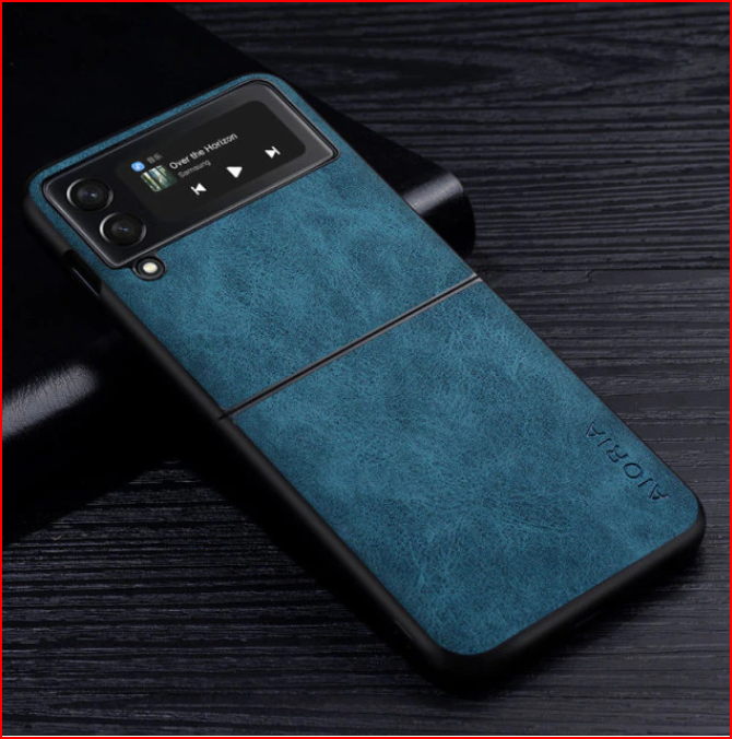 PU Leather Slim Protective Cover Case for Samsung Galaxy Z Flip 3 4 5G