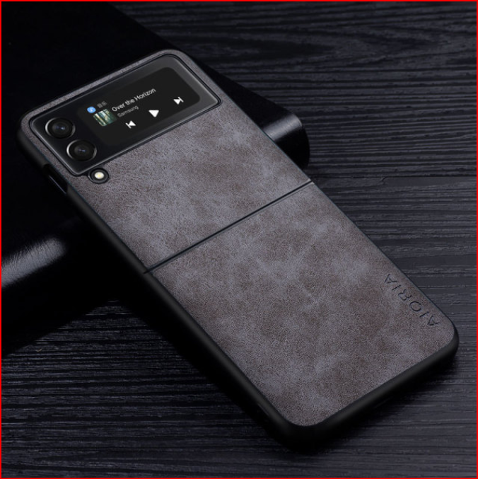 PU Leather Slim Protective Cover Case for Samsung Galaxy Z Flip 3 4 5G