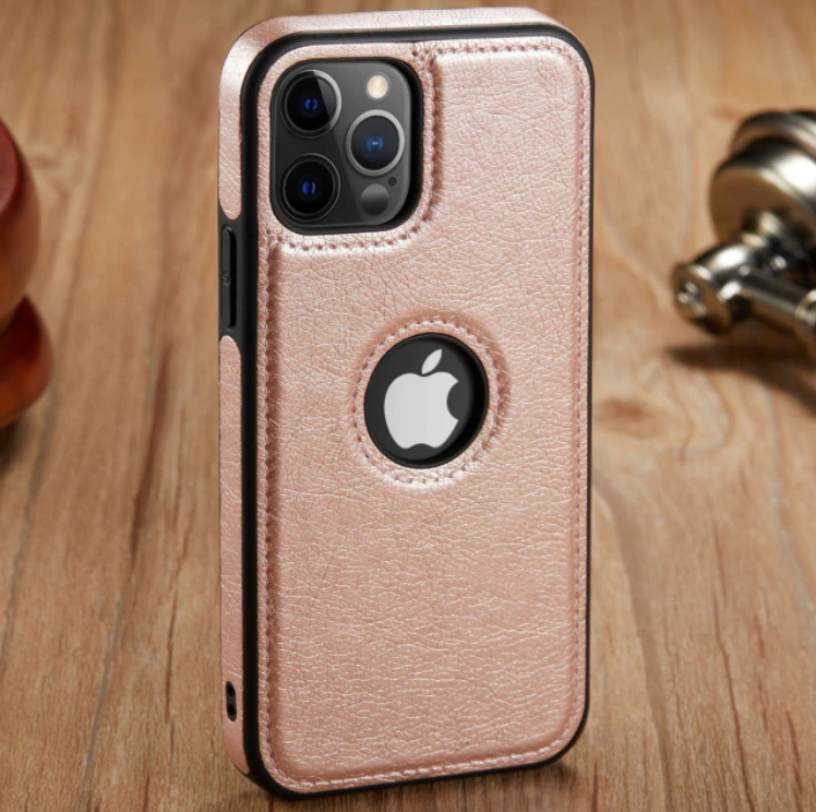 Luxury Leather Show Logo Case For Apple iPhone 14 13 12 11 ProMax Plus