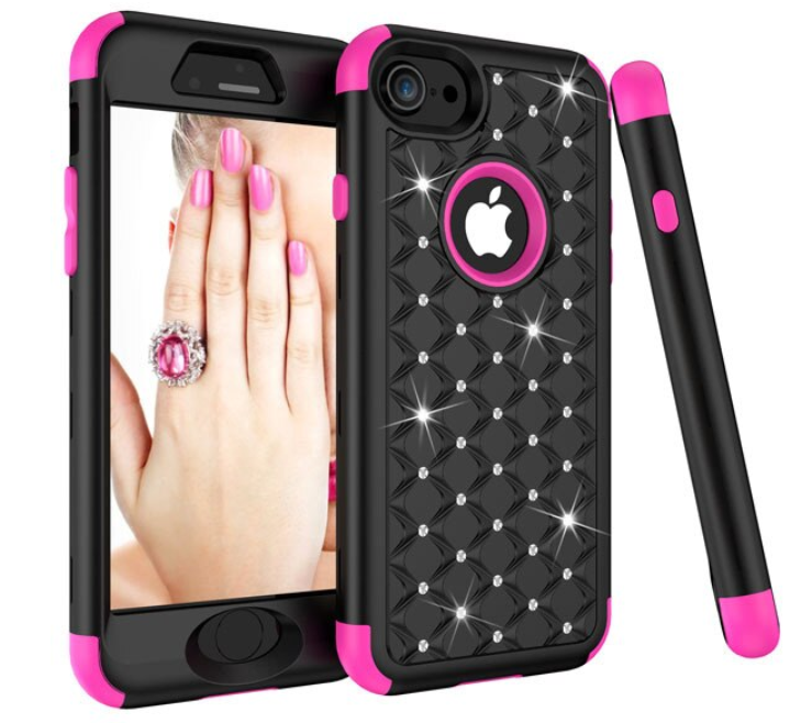 Fashion Diamond Cover Case for Apple iPhone 14 13 12 11 Pro Max Mini