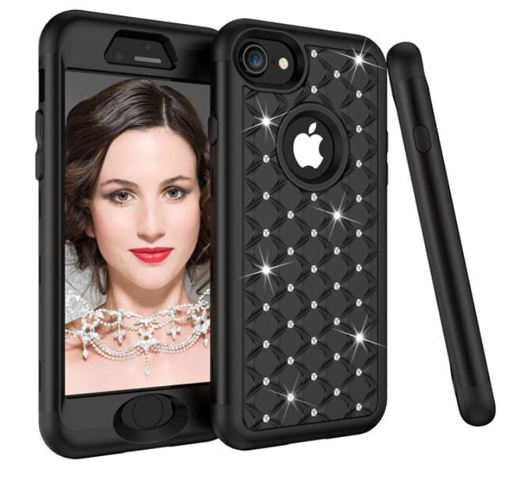 Fashion Diamond Cover Case for Apple iPhone 14 13 12 11 Pro Max Mini