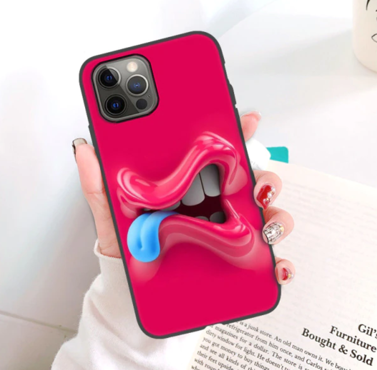 Funny Face Cute Cover Case for Apple iPhone 14 13 12 11 Pro Max Plus