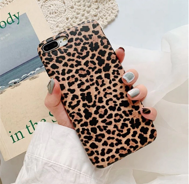 Fashion Leopard Print Case Apple iPhone 14 13 12 11 Pro Max Mini Xr Xs