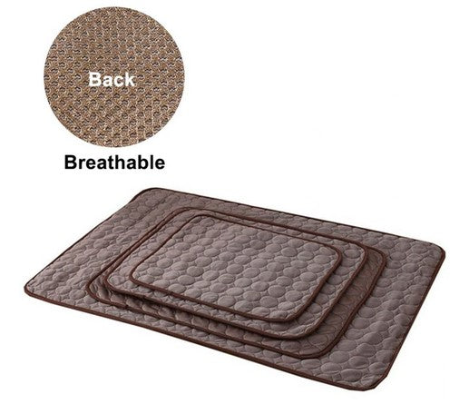 Cooling Summer Luxury & Comfortable Bed Mat Pad Sleep For Dogs Puppies