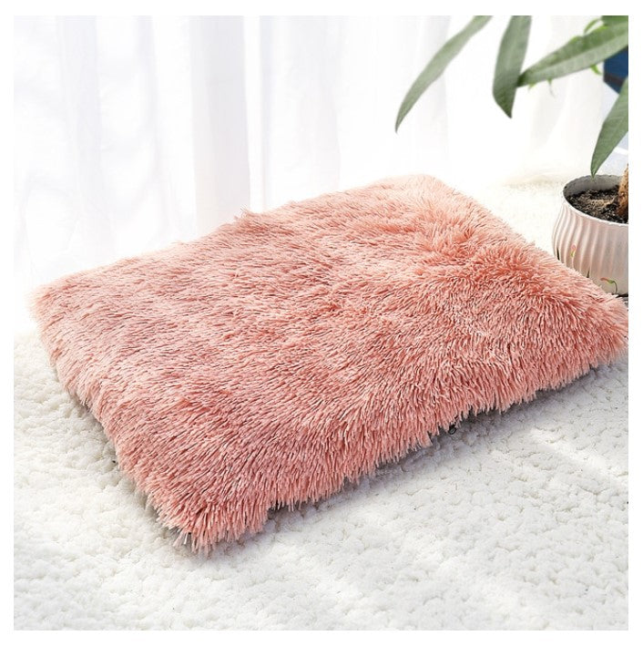 Long Plush Luxury & Comfortable Bed Cushion Pad Mat For Dogs and Pet