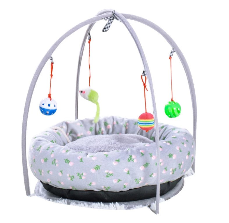 Pet Accessories Soft Comfortable Cute Bed Play Basket Dog Cat House