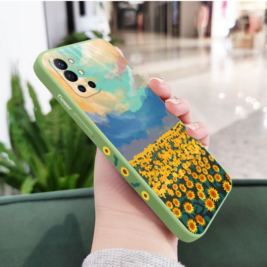 Sunflower Blue Sky Cute Cover Case for New OnePlus 10 Pro OnePlus 11