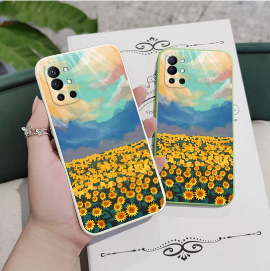 Sunflower Blue Sky Cute Cover Case for New OnePlus 10 Pro OnePlus 11