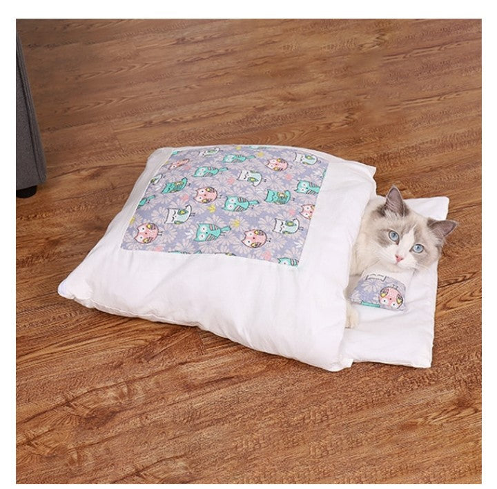 Japanese Luxury & Comfortable Bed Mat Pad House Sleep For Dog Cat Pet