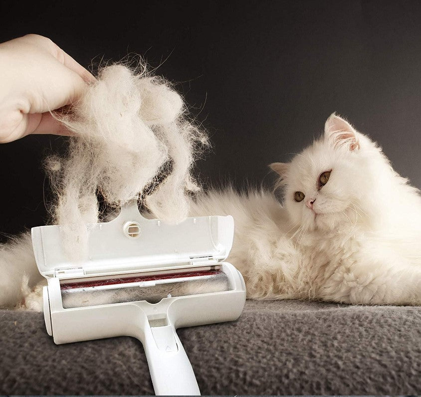 Pet Hair Removel Roller Remover Cleaning Brush Fur Dog Cat Hair Brush