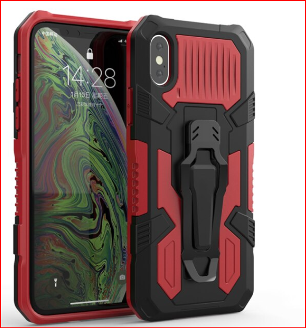 Armor Protection Ring Holder Stand Silicone Case for All New Vivo